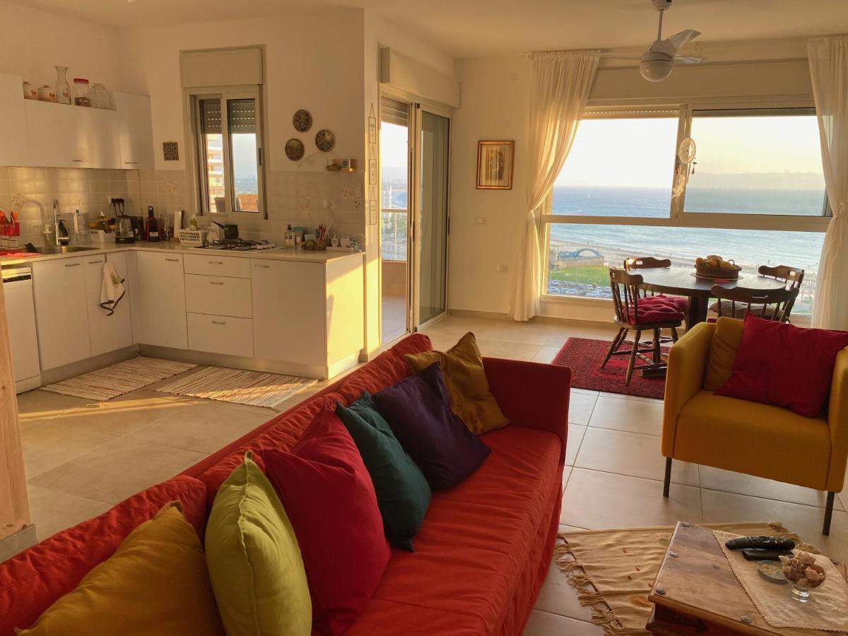 Acre Sea View 11Th Floor Apartment المظهر الخارجي الصورة